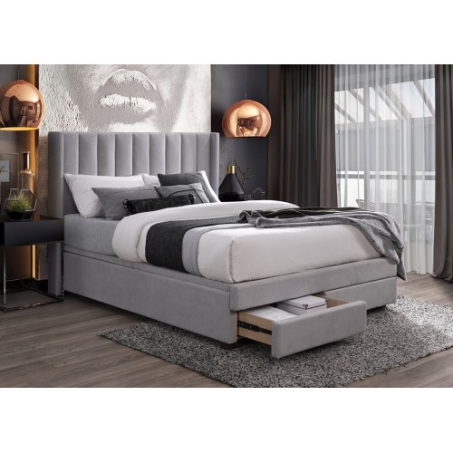 Sienna Upholstered Lift Drawer Bed - King